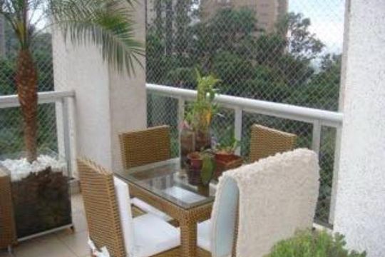 Varanda de apartamento à venda com 2 quartos, 97m² em Parque do Morumbi, São Paulo