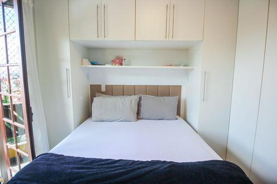 Suíte de casa à venda com 3 quartos, 126m² em Parque Monte Alegre, Taboão da Serra