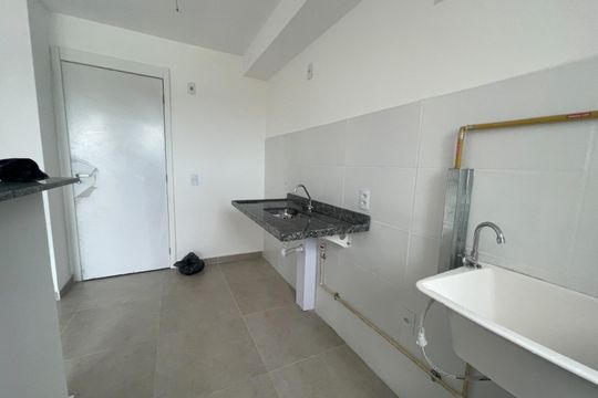 Cozinha de apartamento para alugar com 2 quartos, 44m² em Chácaras Rio-petrópolis, Duque de Caxias