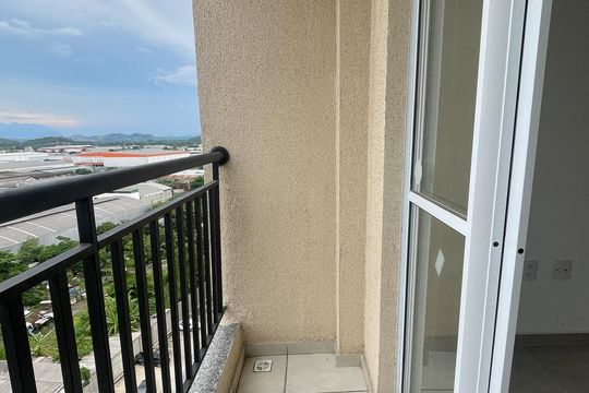 Varanda de apartamento para alugar com 2 quartos, 44m² em Chácaras Rio-petrópolis, Duque de Caxias