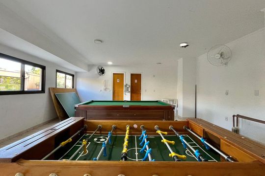 Área comum -  Sala de Jogos de apartamento à venda com 3 quartos, 142m² em Vila Guararapes, Campinas
