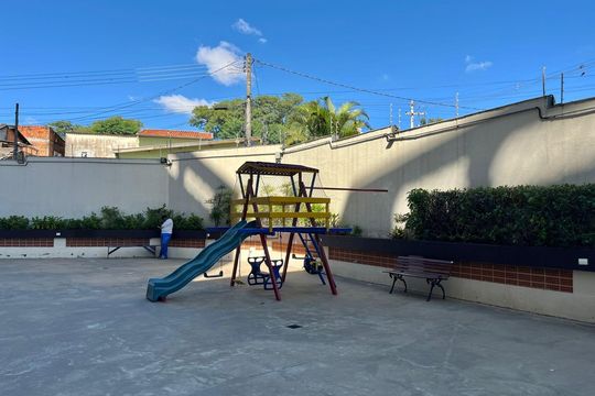 Área comum - Playground de apartamento à venda com 3 quartos, 142m² em Vila Guararapes, Campinas