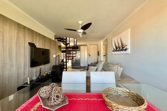 Sala de apartamento à venda com 3 quartos, 142m² em Vila Guararapes, Campinas