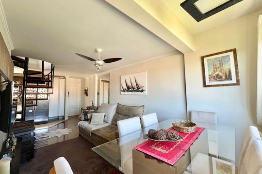 Sala de apartamento à venda com 3 quartos, 142m² em Vila Guararapes, Campinas