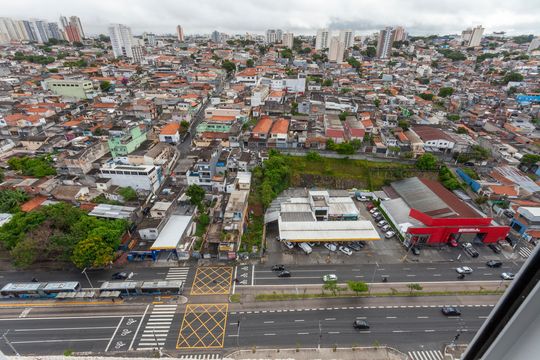 Vista da Suíte de apartamento à venda com 2 quartos, 46m² em Jardim Santo Antoninho, São Paulo