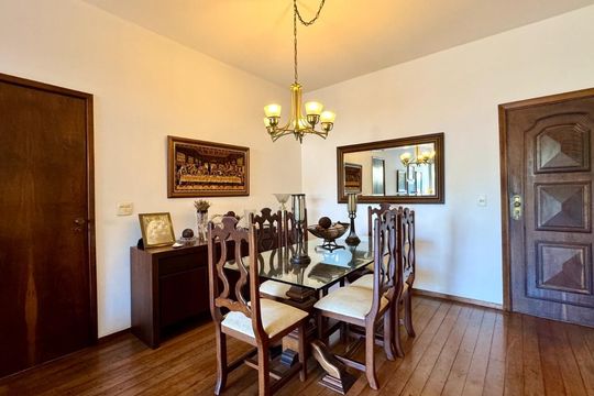 Sala de jantar de apartamento à venda com 2 quartos, 113m² em Lagoa, Rio de Janeiro