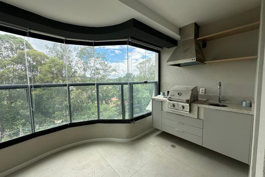 Varanda gourmet de apartamento para alugar com 2 quartos, 123m² em Alphaville Industrial, Barueri