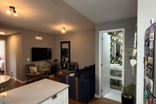 Sala de apartamento para alugar com 2 quartos, 60m² em Baeta Neves, São Bernardo do Campo