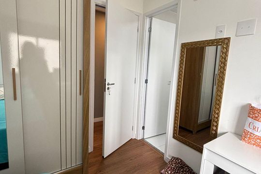 Quarto de apartamento para alugar com 2 quartos, 60m² em Baeta Neves, São Bernardo do Campo
