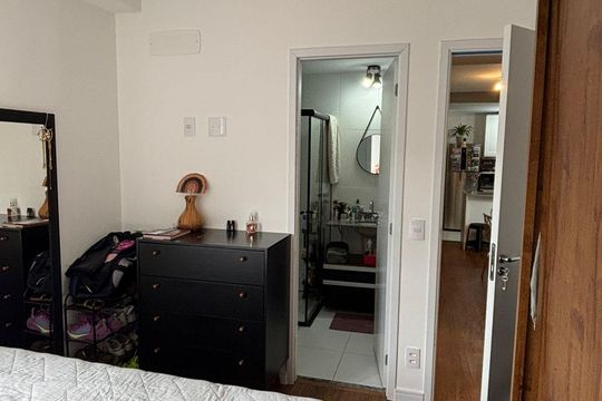 Quarto de apartamento para alugar com 2 quartos, 60m² em Baeta Neves, São Bernardo do Campo