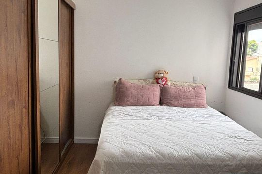 Quarto de apartamento para alugar com 2 quartos, 60m² em Baeta Neves, São Bernardo do Campo