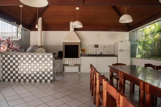 Área comum - Churrasqueira de apartamento para alugar com 3 quartos, 167m² em Vila Clementino, São Paulo