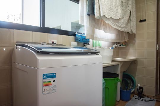 Área de Serviço de apartamento para alugar com 3 quartos, 167m² em Vila Clementino, São Paulo