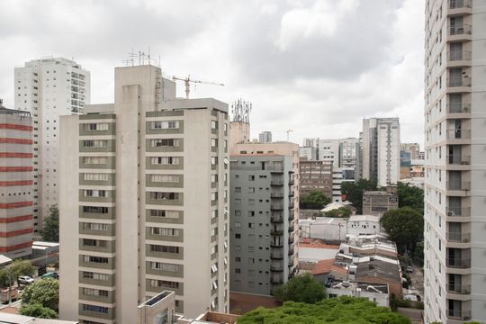 Vista da Varanda de apartamento para alugar com 3 quartos, 167m² em Vila Clementino, São Paulo