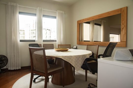 Sala de Jantar de apartamento para alugar com 3 quartos, 167m² em Vila Clementino, São Paulo