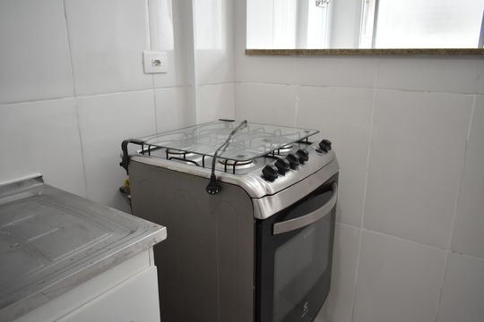 Cozinha de apartamento para alugar com 2 quartos, 55m² em São Judas, São Paulo