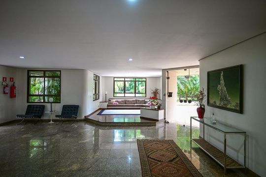 Hall Social de apartamento para alugar com 4 quartos, 227m² em Vila Morumbi, São Paulo