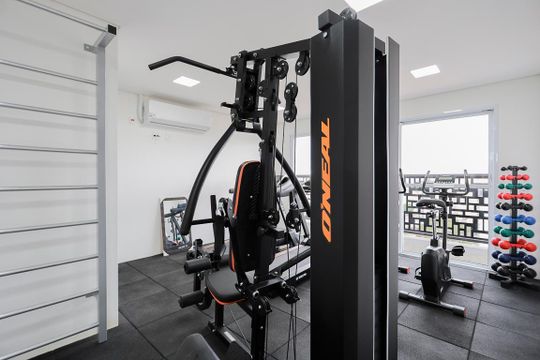 Área comum - Academia de kitnet/studio para alugar com 1 quarto, 28m² em Tucuruvi, São Paulo