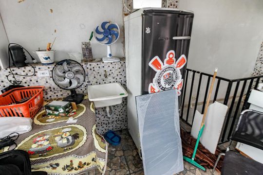 Área de Serviço de casa para alugar com 1 quarto, 60m² em Cidade Intercap, Taboão da Serra