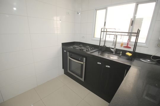 Cozinha de apartamento à venda com 2 quartos, 104m² em Parque Oratório, Santo André