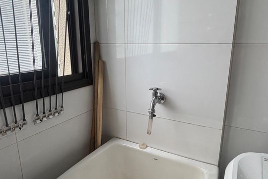 Área de Serviço de apartamento à venda com 3 quartos, 141m² em Vila Assunção, Santo André
