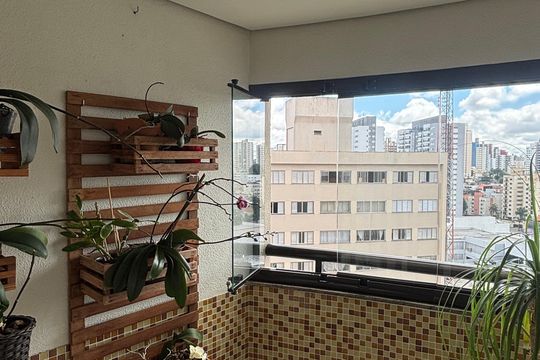 Sala - Sala de Jantar Varanda de apartamento à venda com 3 quartos, 141m² em Vila Assunção, Santo André