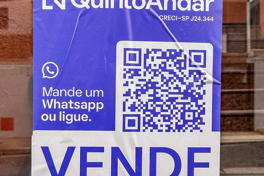 Placa Instalada na Fachada de apartamento para alugar com 2 quartos, 60m² em Vila Santa Teresa, Santo André