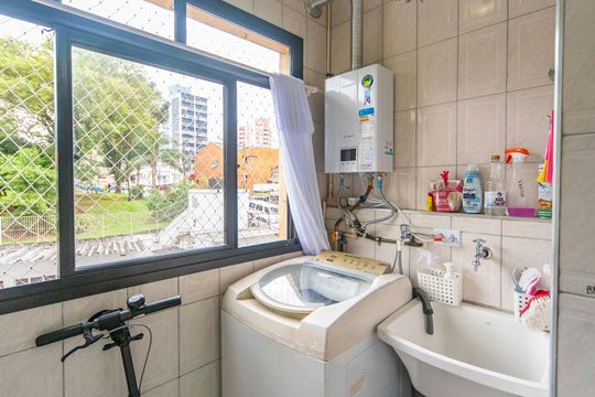 Área de Serviço de apartamento para alugar com 2 quartos, 60m² em Vila Santa Teresa, Santo André