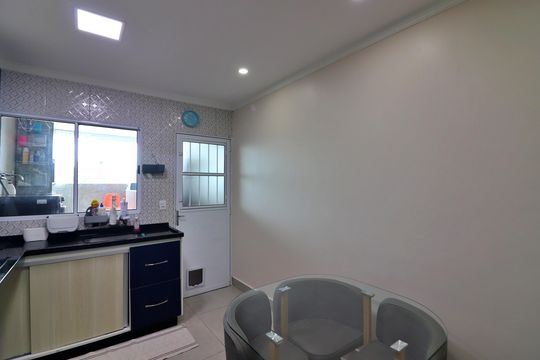 Cozinha  de casa à venda com 3 quartos, 220m² em Conjunto Residencial Enseada, São Bernardo do Campo
