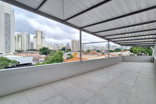 Área comum de kitnet/studio para alugar com 1 quarto, 18m² em Barra Funda, São Paulo
