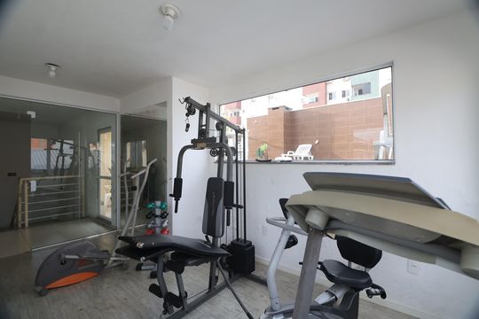 Área comum - Academia de casa de condomínio à venda com 3 quartos, 150m² em Marechal Rondon, Canoas