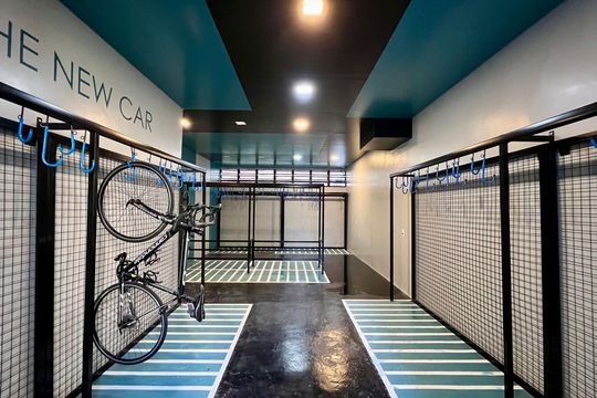 Bicicletário  de kitnet/studio para alugar com 1 quarto, 27m² em Vila Madalena, São Paulo