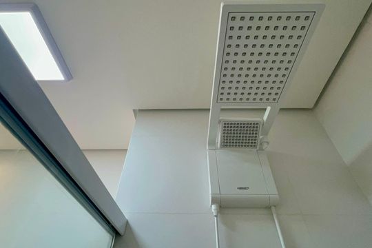 Banheiro de kitnet/studio para alugar com 1 quarto, 27m² em Vila Madalena, São Paulo
