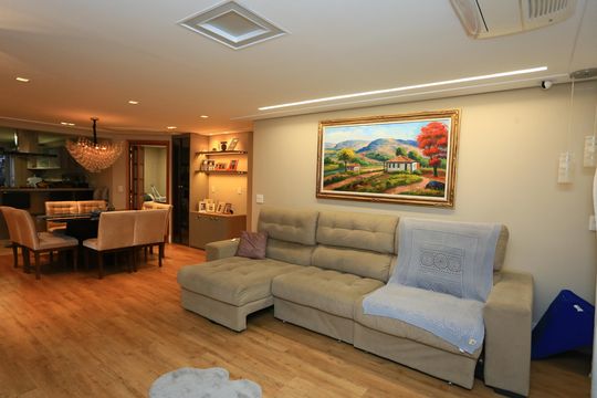 Sala  de apartamento à venda com 4 quartos, 182m² em Morumbi, São Paulo