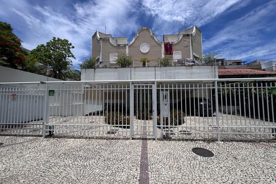 Fachada de apartamento à venda com 3 quartos, 120m² em Recreio dos Bandeirantes, Rio de Janeiro