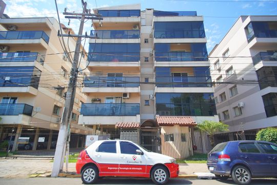Fachada de apartamento à venda com 2 quartos, 58m² em Centro, São Leopoldo