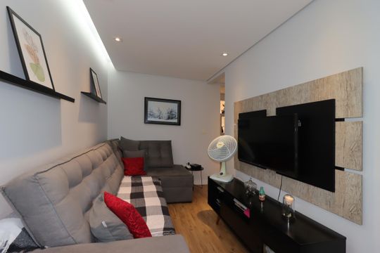 Sala de apartamento à venda com 4 quartos, 144m² em Parque das Nações, Santo André