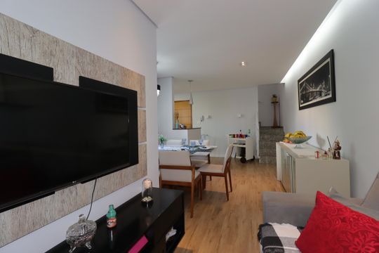 Sala de apartamento à venda com 4 quartos, 144m² em Parque das Nações, Santo André