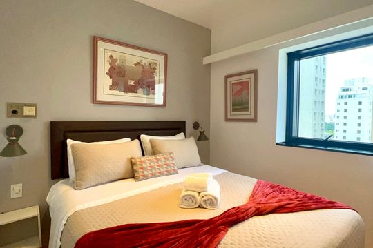 Suite de apartamento para alugar com 1 quarto, 30m² em Jardim Paulista, São Paulo