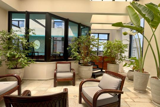Área comum de apartamento para alugar com 1 quarto, 30m² em Jardim Paulista, São Paulo