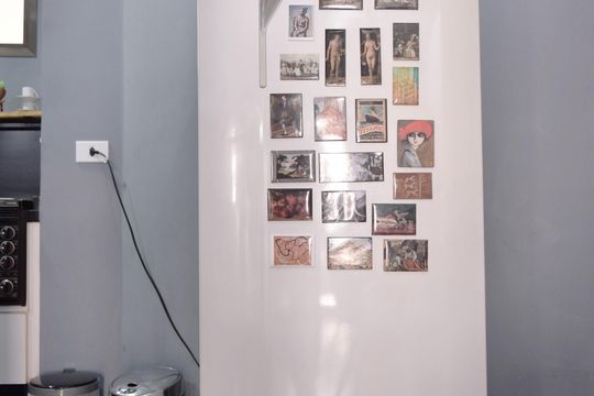 Cozinha de apartamento para alugar com 1 quarto, 44m² em Jardim Paulista, São Paulo