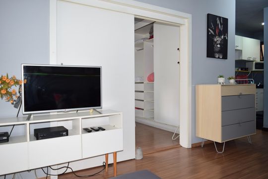 Sala de apartamento para alugar com 1 quarto, 44m² em Jardim Paulista, São Paulo