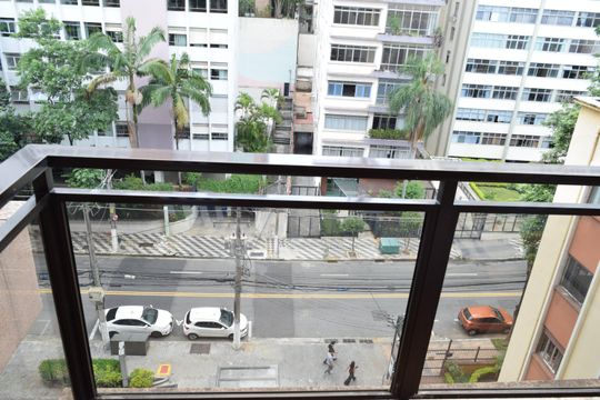 Vista de apartamento para alugar com 1 quarto, 44m² em Jardim Paulista, São Paulo