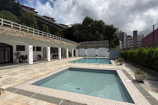Área comum - Piscina de casa para alugar com 4 quartos, 500m² em Jardim Tres Marias, Guarujá