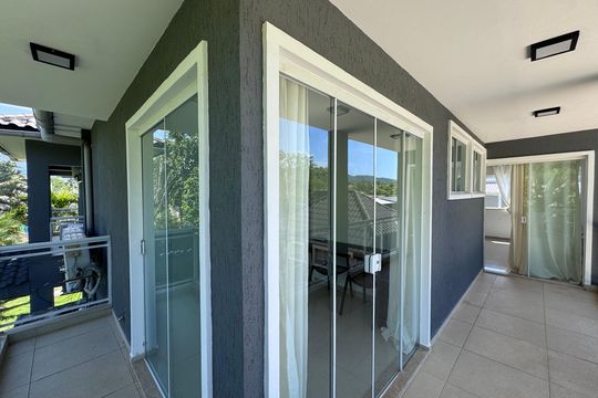 Suíte 3 - Varanda de casa de condomínio à venda com 4 quartos, 480m² em Guaratiba, Rio de Janeiro