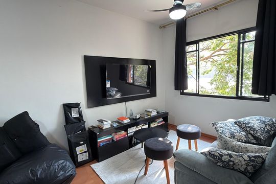 Sala de apartamento à venda com 2 quartos, 61m² em Brás, São Paulo