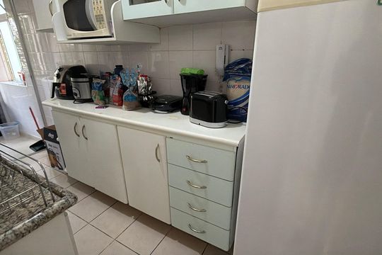 Cozinha de apartamento à venda com 2 quartos, 61m² em Brás, São Paulo