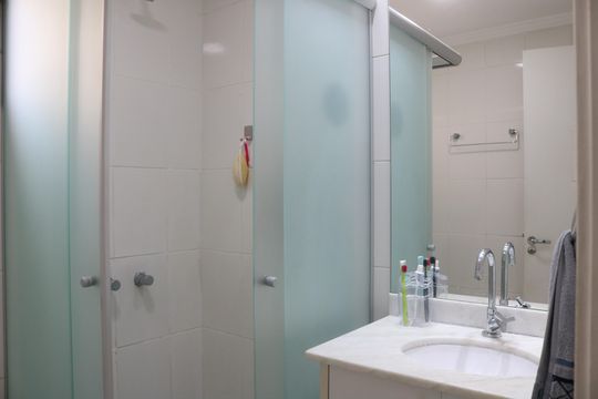 Banheiro 1 de apartamento à venda com 3 quartos, 65m² em Água Branca, São Paulo