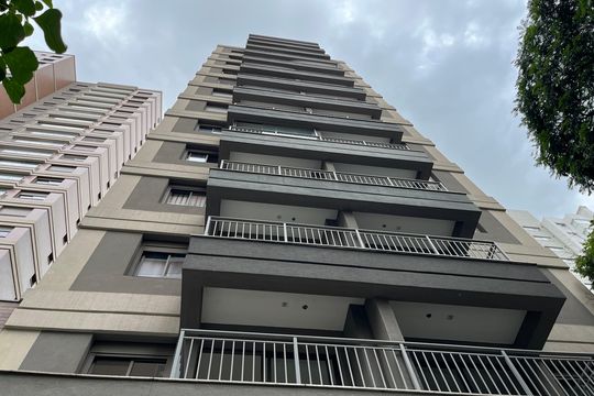 Fachada do Prédio de kitnet/studio para alugar com 1 quarto, 28m² em Perdizes, São Paulo