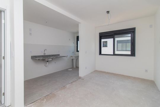 Sala/Quarto de apartamento à venda com 1 quarto, 30m² em Centro Histórico, Porto Alegre